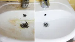 Effektiv und sicher: So entfernen Sie Kalkablagerungen am Lavabo